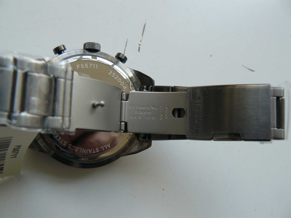 Ceas Barbati FOSSIL BRONSON FS5711 CHRONOGRAPH Quartz Nou In Cutie