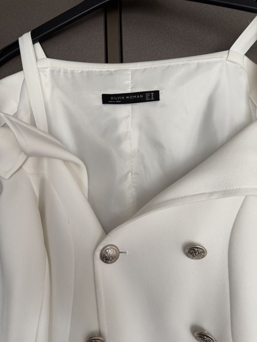 Sacou dama alb - marime S