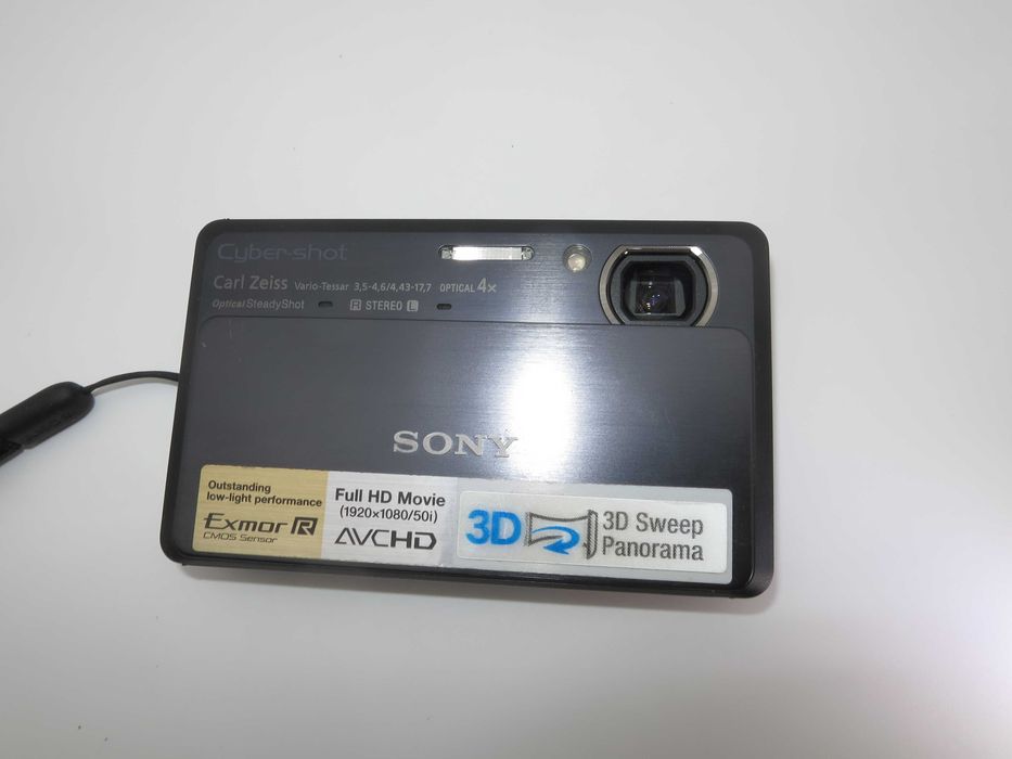 Sony Cyber-shot DSC TX9 ултра тънък и компактен фотоапарат, дигитална камера с голям тъч екран, Exmor R в отлично състояние, пълен комплект
