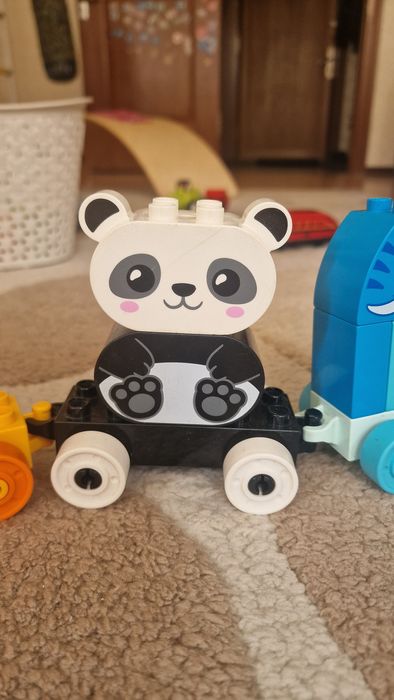 Оригинальный лего дупло паровозик