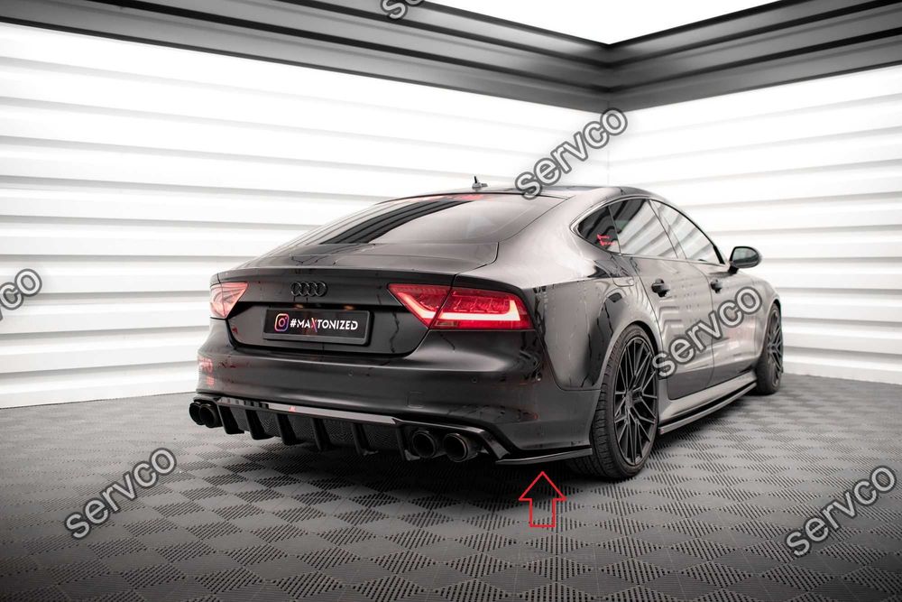 Prelungire bara spate Audi A7 S-Line C7 10-14 v28 - Maxton Design