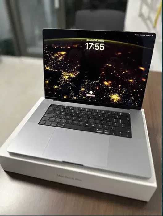 Macbook M1 Pro 16 inches, 32GB RAM, 1TB SSD, 2021г