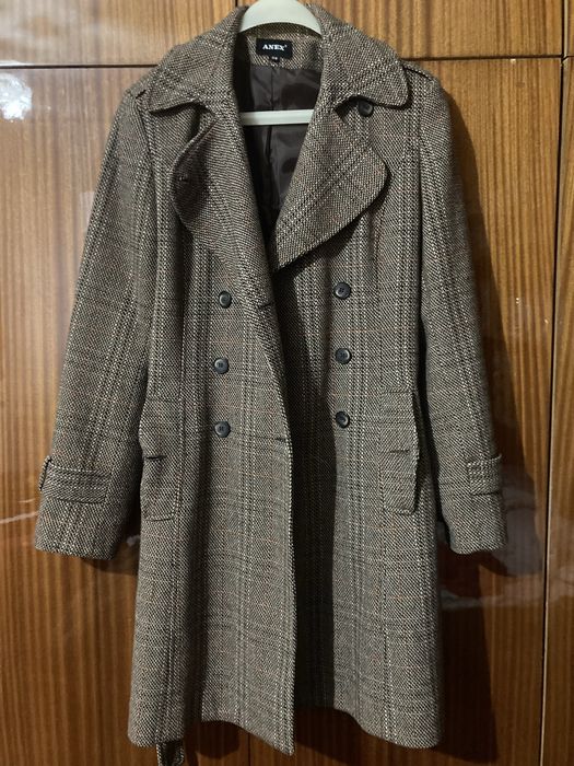 Дамско палто - вълнено или естествена лисица, с рокля или пола