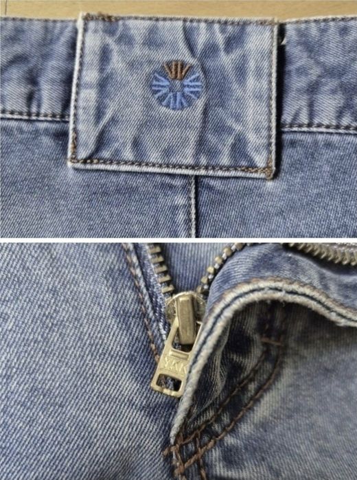 Blugi Bărbați Valentini, Denim 100% Bumbac, Croială Dreaptă - 52