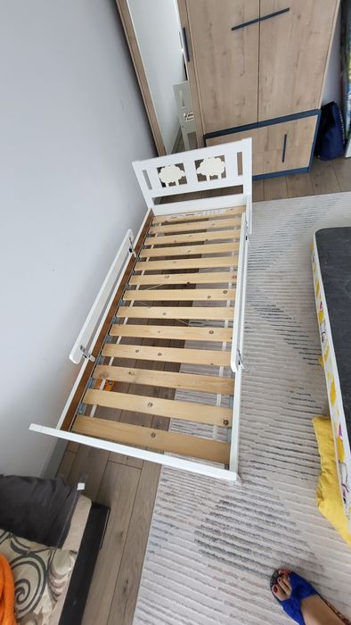 Детская кровать белая Икеа