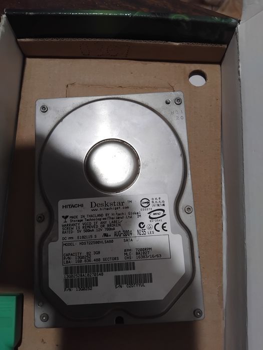 Хард диск hitachi Thailand
