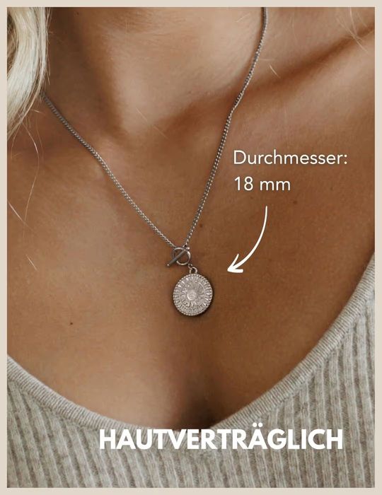 Colier dama din inox inoxidabil nou