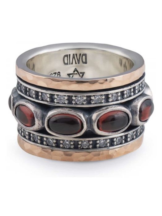 Кольцо серебро/золото