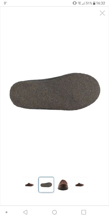 Sorel - Papuci de casă, Piele intoarsa de căprioară, Maro, 43/44/45