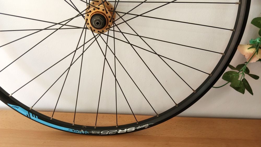 Vand roata bicicleta de fata 29" (frana pe disc)