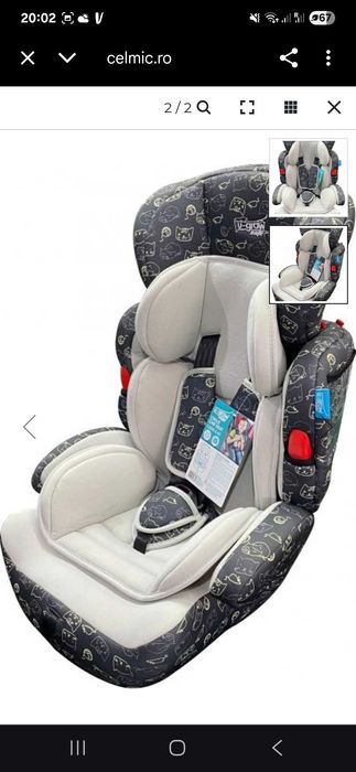 Scaun masina U-grow pisicute