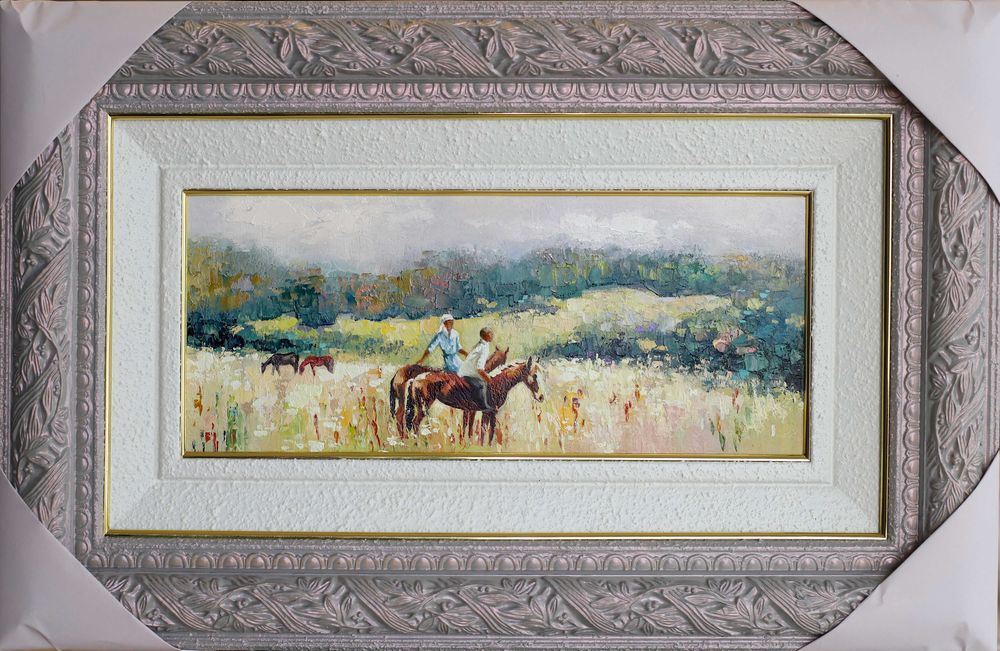 Картина масло/холст с рамой