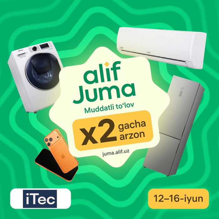 iphone 17 Pro max 256 sim+esim alif nasiya 24 oyga