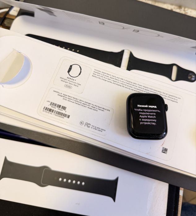 Часы apple serias 7 45 mm