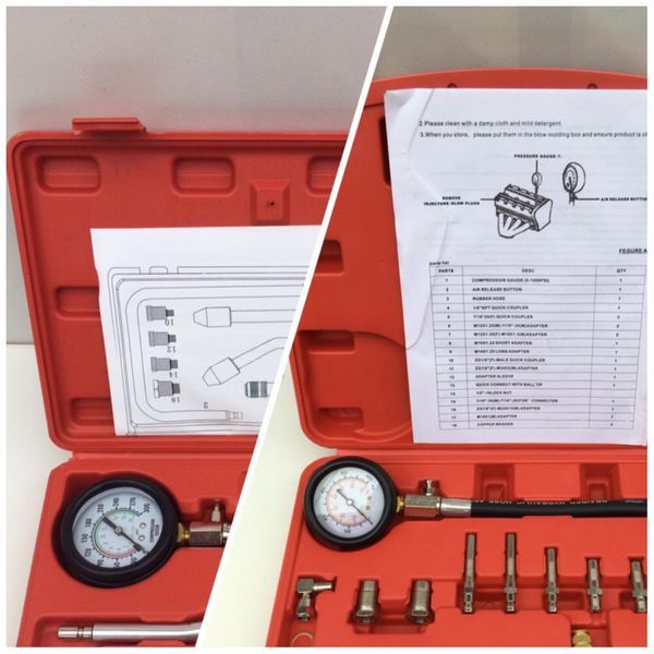 Tester compresie / Compresmetru / BENZINA / DIESEL