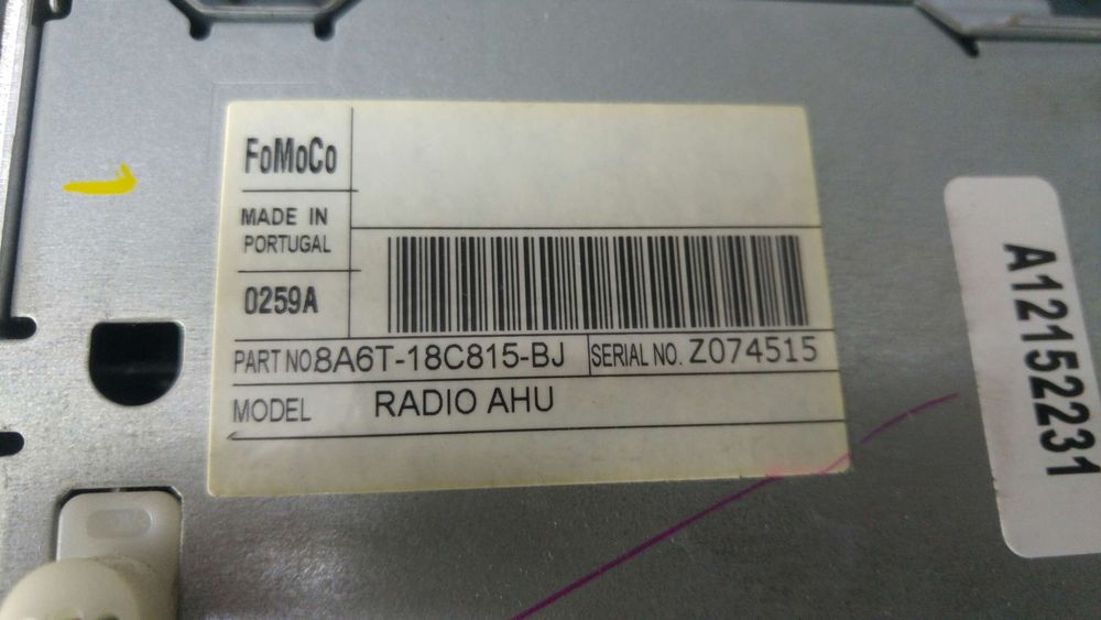 Radio unitate cd dvd gps ford fiesta 6 cb1 ccn 8a6t18c815bj