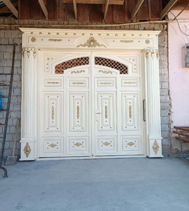 Darvoza temir eshik rishotka  naves yasaymiz svarka xizmati.  Buxoro G