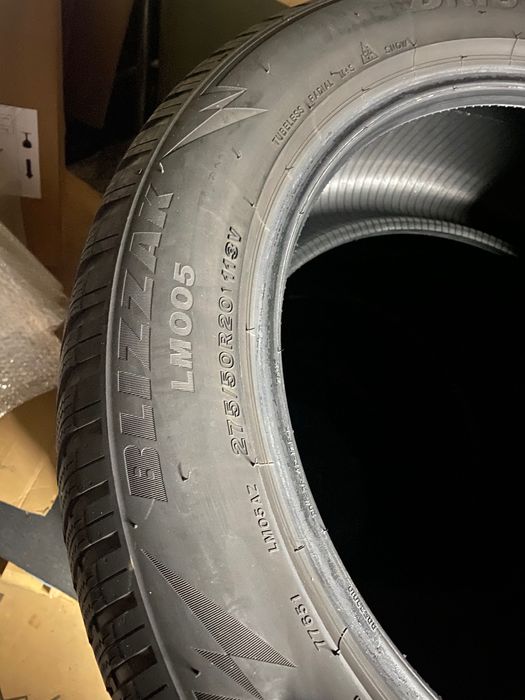 Bridgestone Blizzak 275/50/20 3.5mm