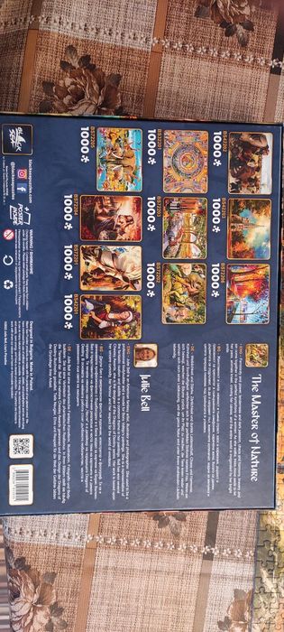 Пъзел Black Sea Premium от 1000 части - Повелителката на природата