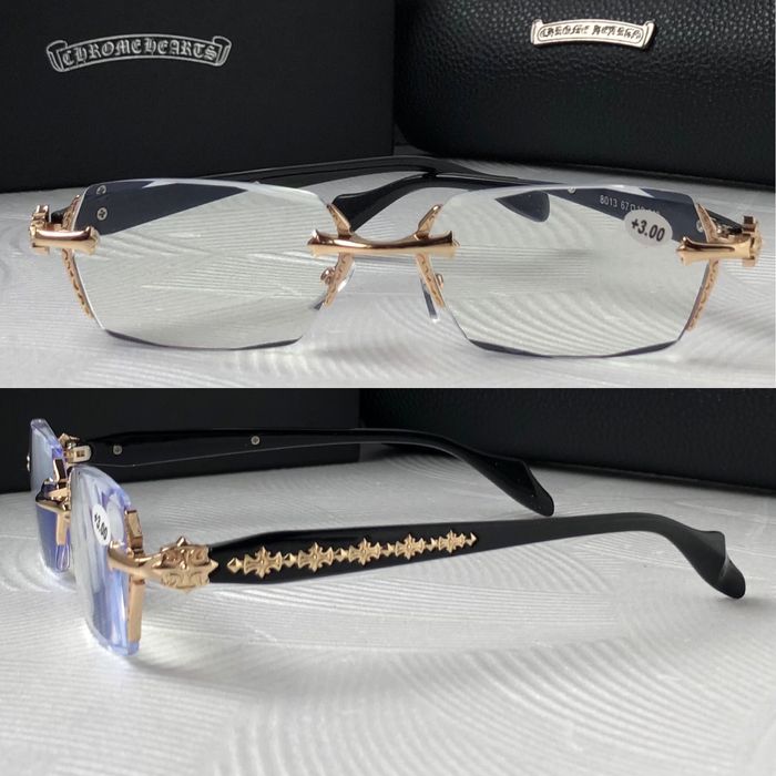 Chrome Hearts очила за четене диоптър +1 +1,5 +2 +2,5 +3 +3,5 +4