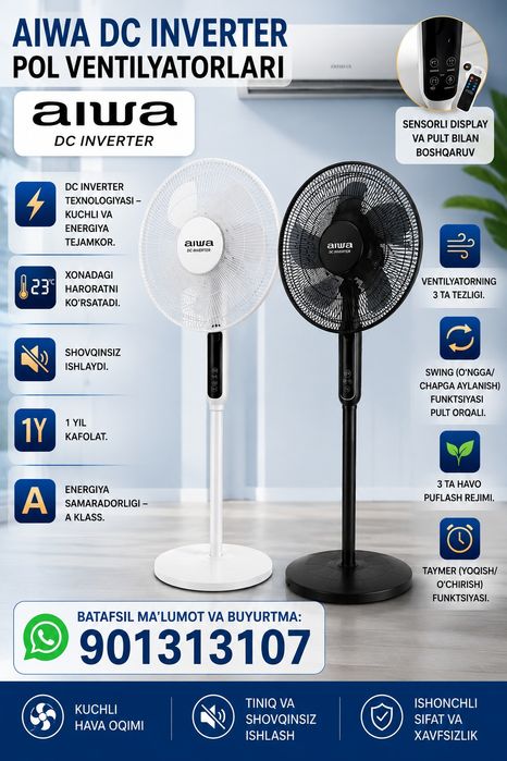 AIWA Ventilyatori Sensorli