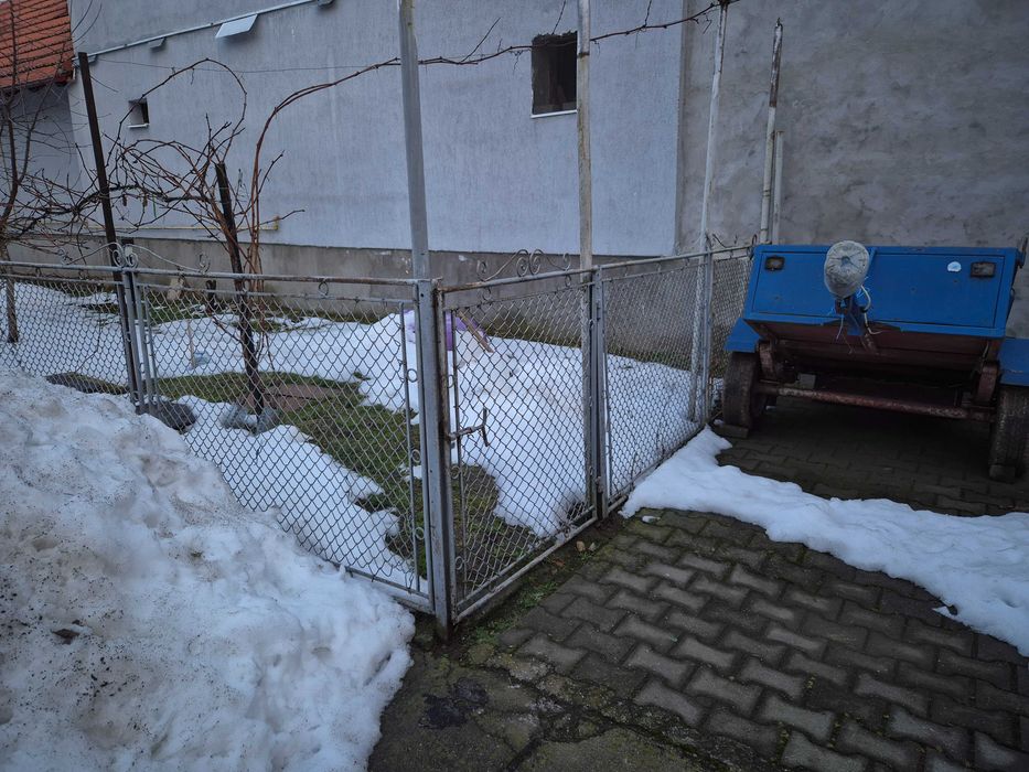 Gard metalic din teava si plasa