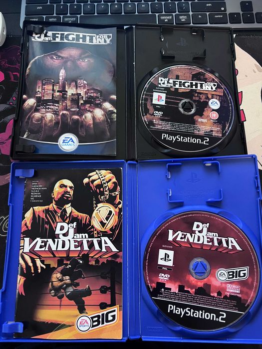 Def Jam: Fight For NY PS2 PAL + Def Jam: Vendetta PS2 PAL