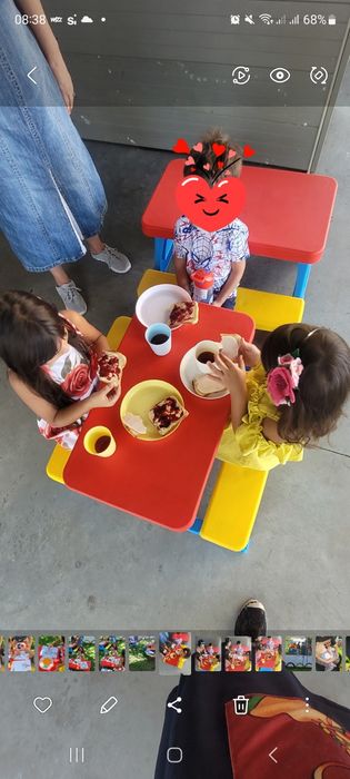 Mese și scaune gradinita/loc de joaca