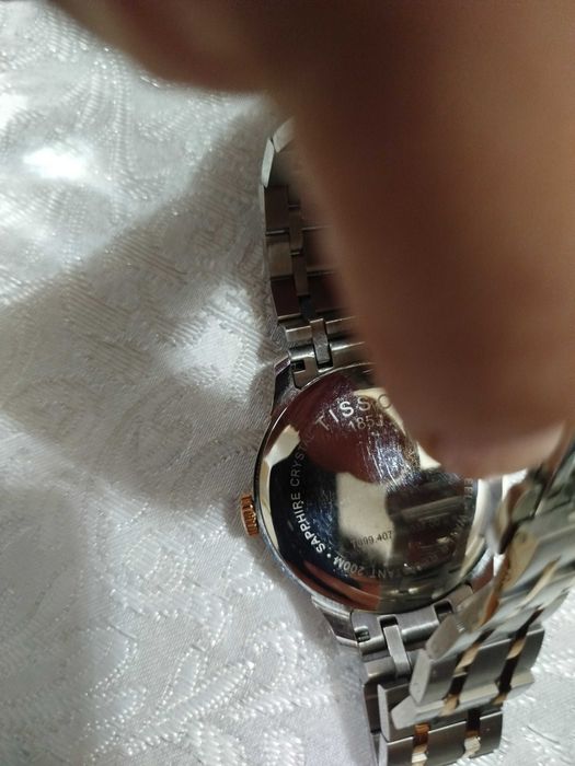 Tissot qol soati xaloti yangi Batereyka alamshtirish kerak