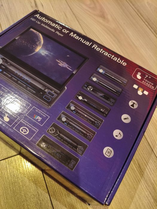 Unitate auto MP5 7 inch multimedia ecran retractabil