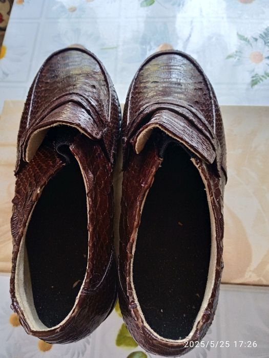 Туфли ручной работы.