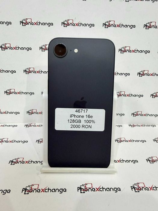 iPhone 16e Black Neverlocked 128GB