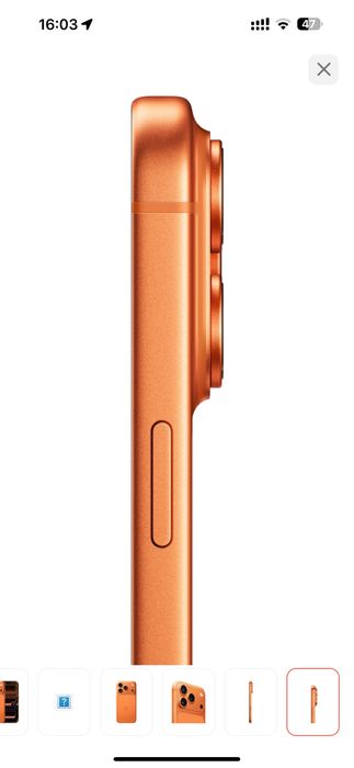 Смартфон Apple iPhone 17 Pro 256Gb оранжевый