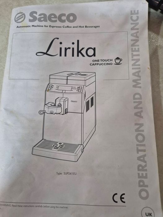 Saeco Lirika One Touch Cappuccino