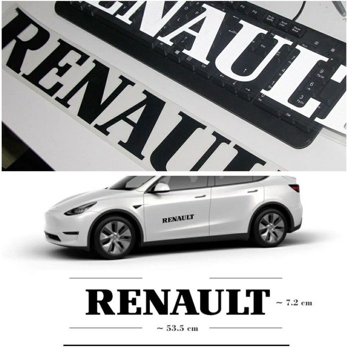 Embleme Abarth, Renault, VW