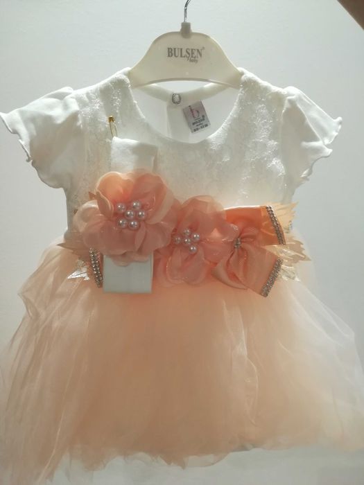 Детска рокля, размер 80 см - 12месеца