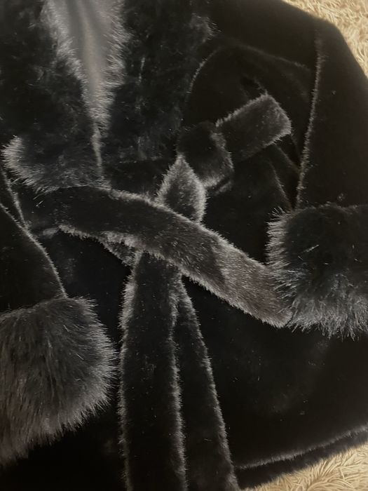 Зимняя шуба эко норка