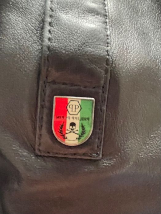 geacă de piele philipp plein