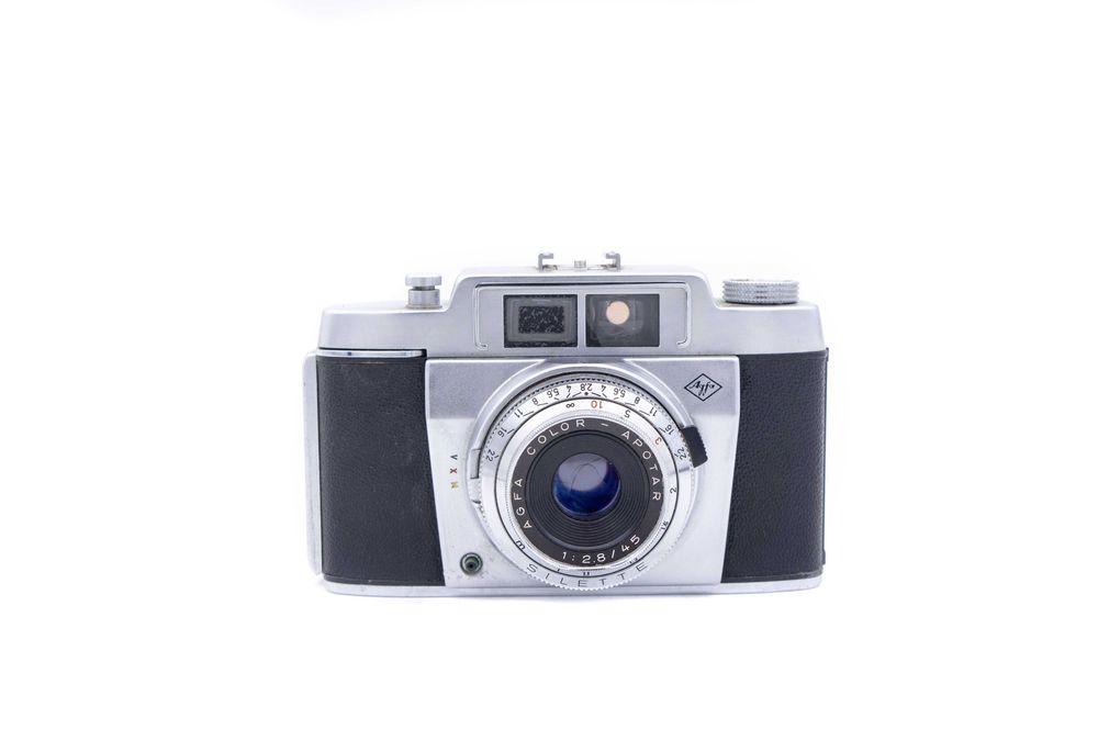 Aparat foto film Agfa Silette defect
