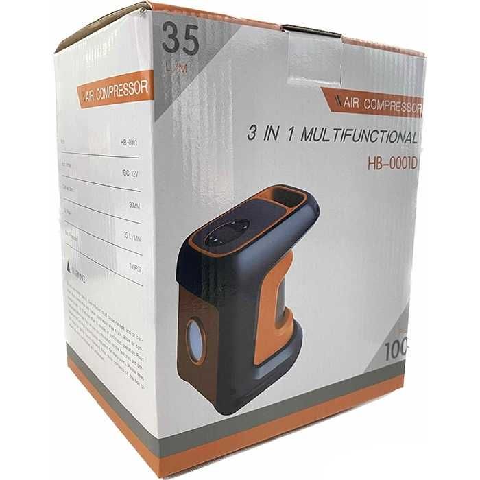 Компресор за гуми 3в1 12V - НВ-0001