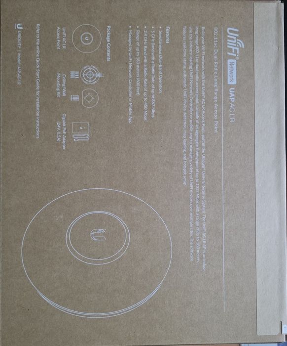 Точка доступа UNIFI UAP AC LR