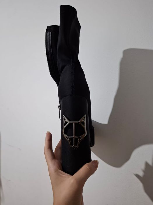 Туфли белые и чёрные