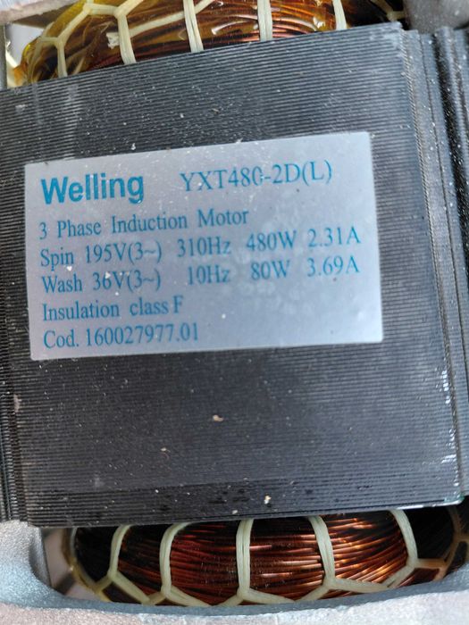 Ел . Двигател за перална аристон 25 евро