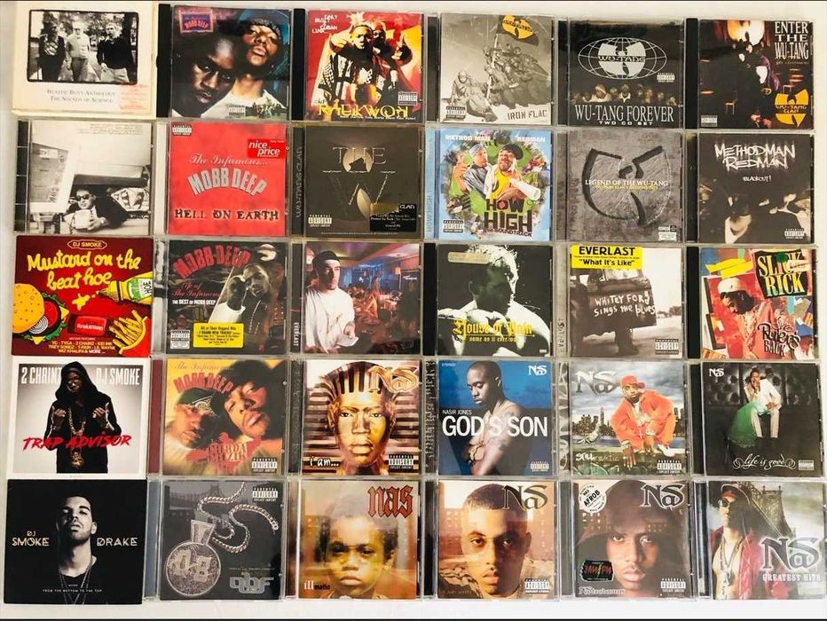 NWa Wu Tang Snoop Rap CDs Nas Mobb Deep Nelly Hip Hop CD Eazy E Akon