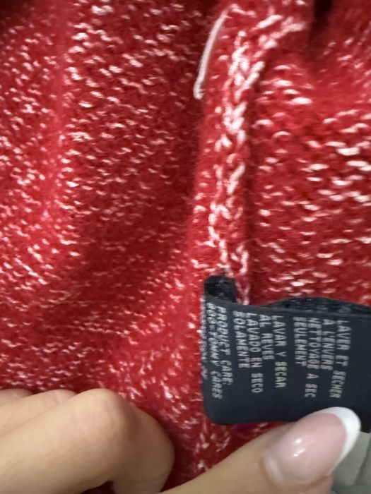 Мъжки пуловер tommy hilfiger l xl л хл вълна и памук