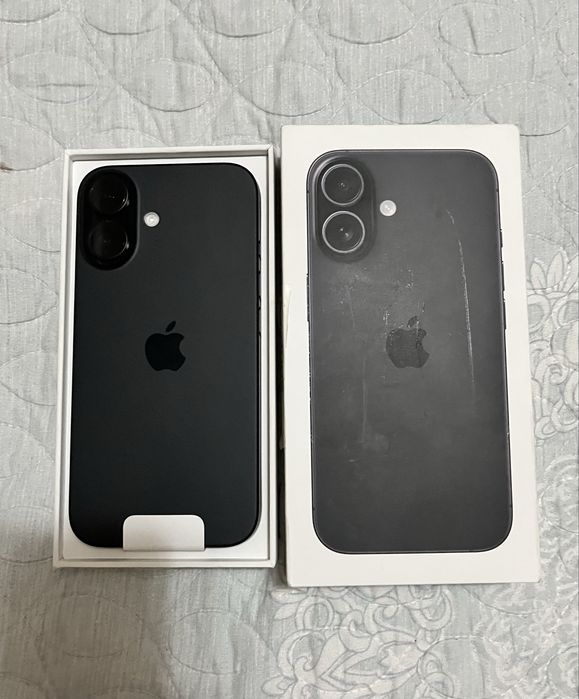 Iphone 16 128 black , 0 цикл янги