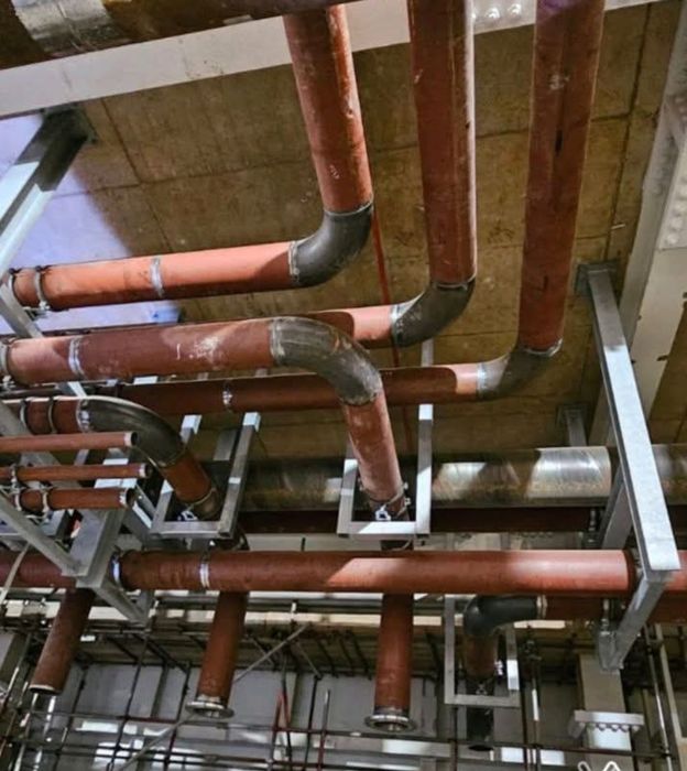 Промишлени монтажи ,трабопроводи,котелни инсталации,технически помещен