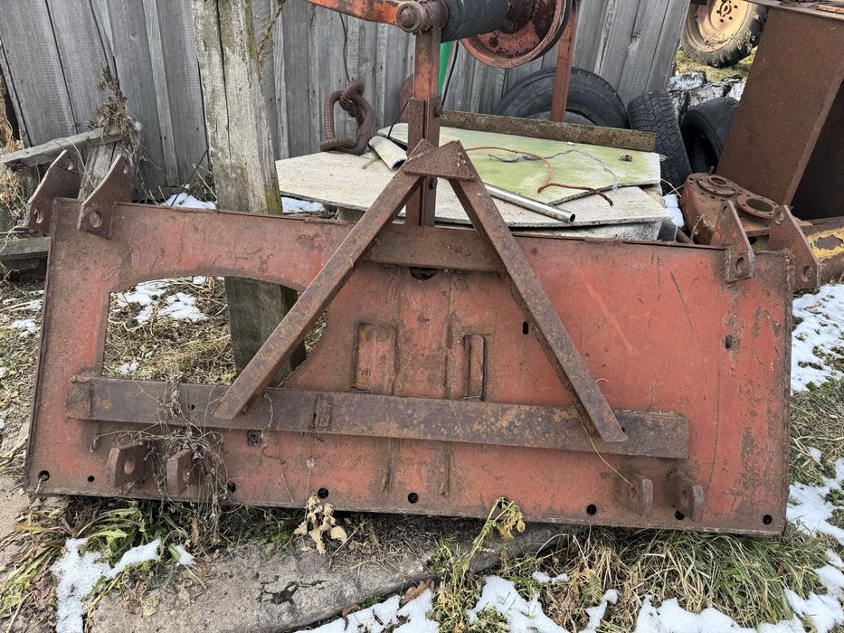 Трактор Т-25 с прицепом