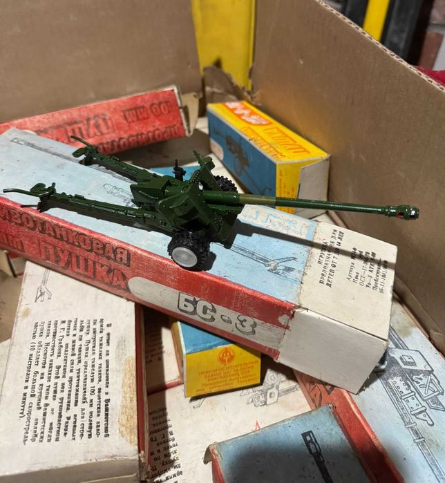Модель БС-3 100 мм 1:43 СССР — оригинал