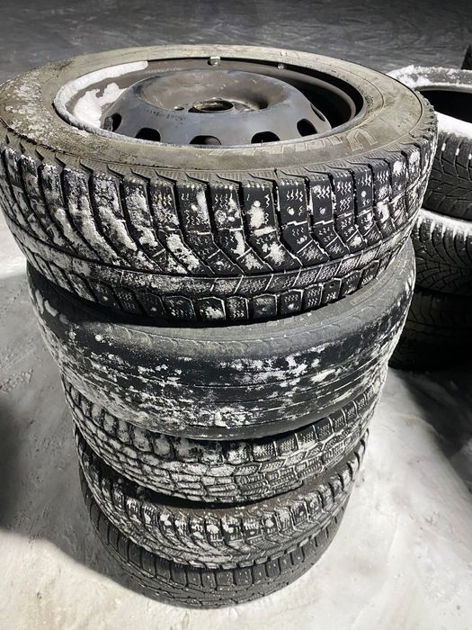 Колеса с дисками на  Hyundai accent